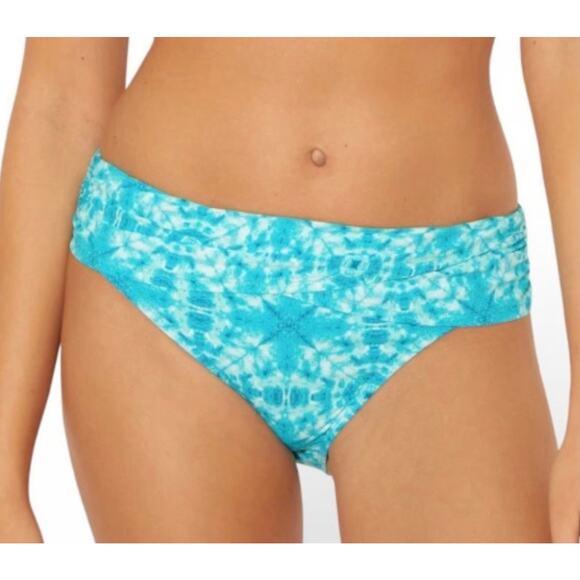 Bleu Rod Beattie Laguna Make Waves Sarong Hipster Bikini Bottom 14 NWT - Picture 2 of 3